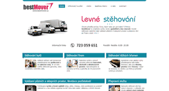 Desktop Screenshot of bestmover.cz